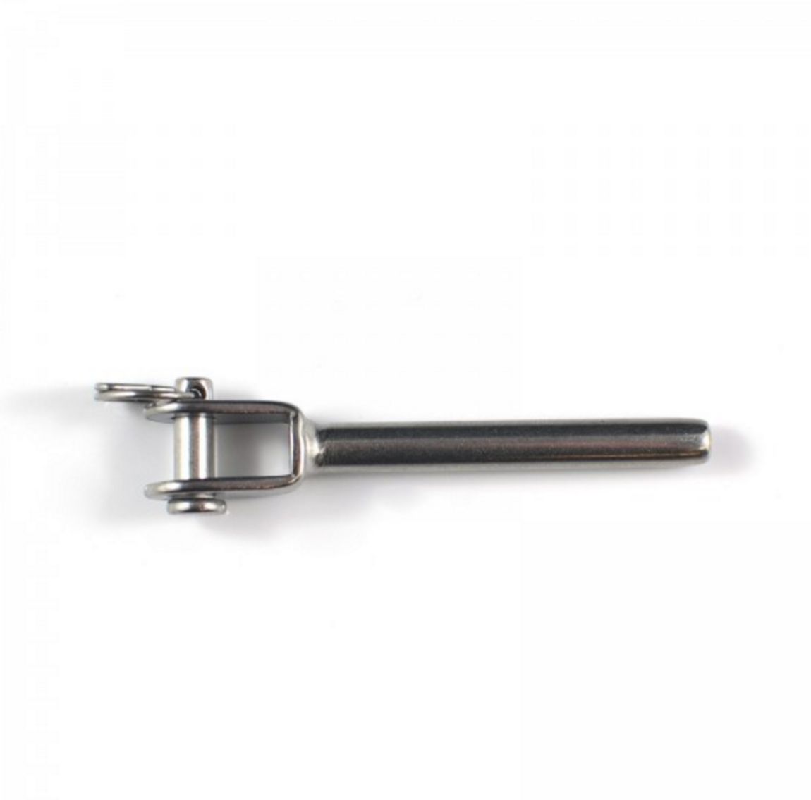 SWAGE FORK TERMINAL STAINLESS 5/32 WIRE - 6MM PIN